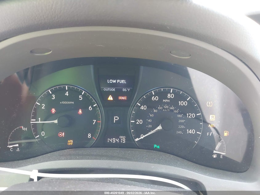 2011 Lexus Rx 350 VIN: 2T2ZK1BA0BC057297 Lot: 45261049