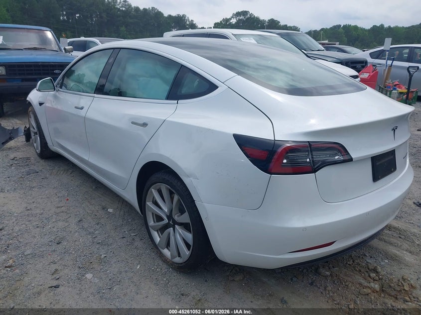 Vin: 5yj3e1eb6lf719855, lot: 45758872, tesla model 3 long range dual motor all-wheel drive 20203