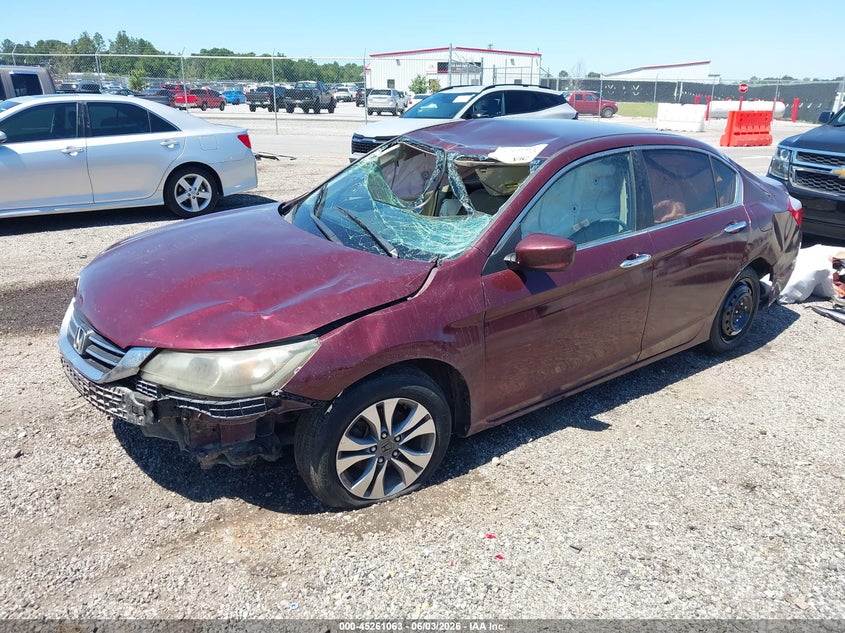 2014 Honda Accord Lx 1HGCR2F36EA091634 photo 1