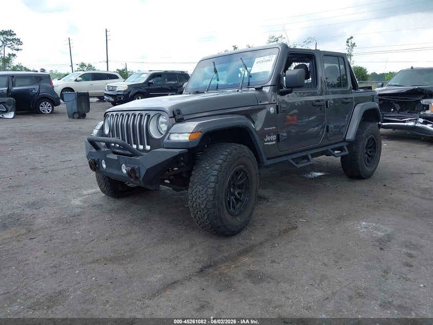 Vin: 1c4hjxen3lw206721, lot: 45758902, jeep wrangler unlimited north edition 4x4 20202
