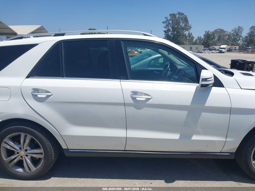 2014 Mercedes-Benz Ml 350 VIN: 4JGDA5JB4EA407215 Lot: 45261095