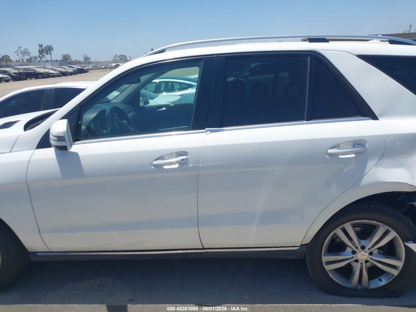 2014 Mercedes-Benz Ml 350 VIN: 4JGDA5JB4EA407215 Lot: 45261095