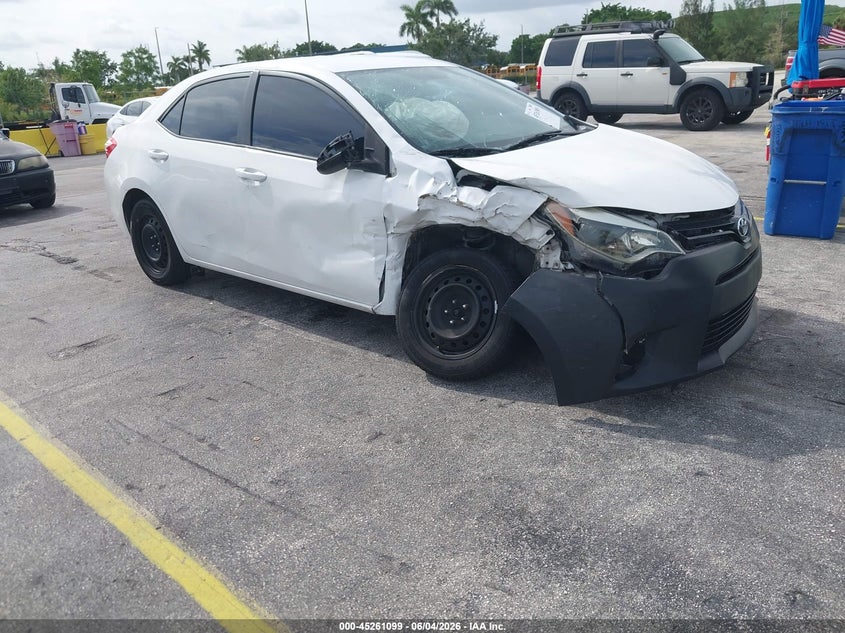 Vin: 2t1burhe3fc466280, lot: 45758919, toyota corolla le 2015 img_1