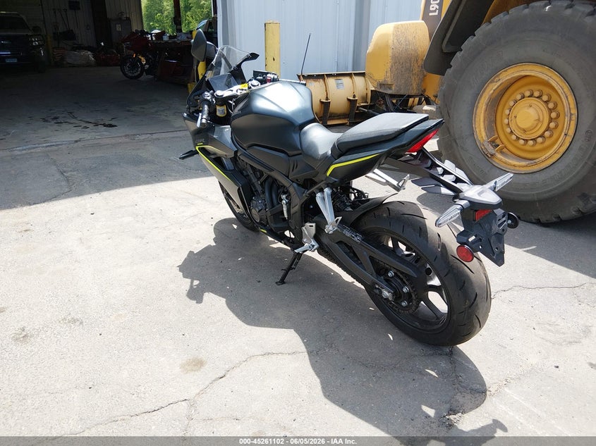 2026 HONDA CBR650 auction photo 3