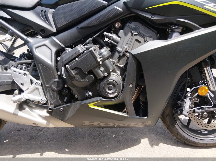 2026 HONDA CBR650 auction photo 8