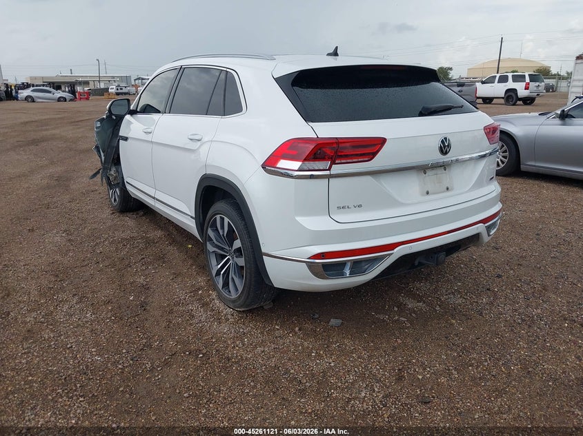 Vin: 1v2fe2ca4nc221570, lot: 45758941, volkswagen atlas cross sport 3.6l v6 sel premium r-line 20223