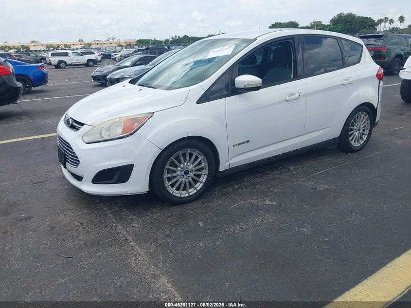 Vin: 1fadp5au1el502376, lot: 45758947, ford c-max hybrid se 20142