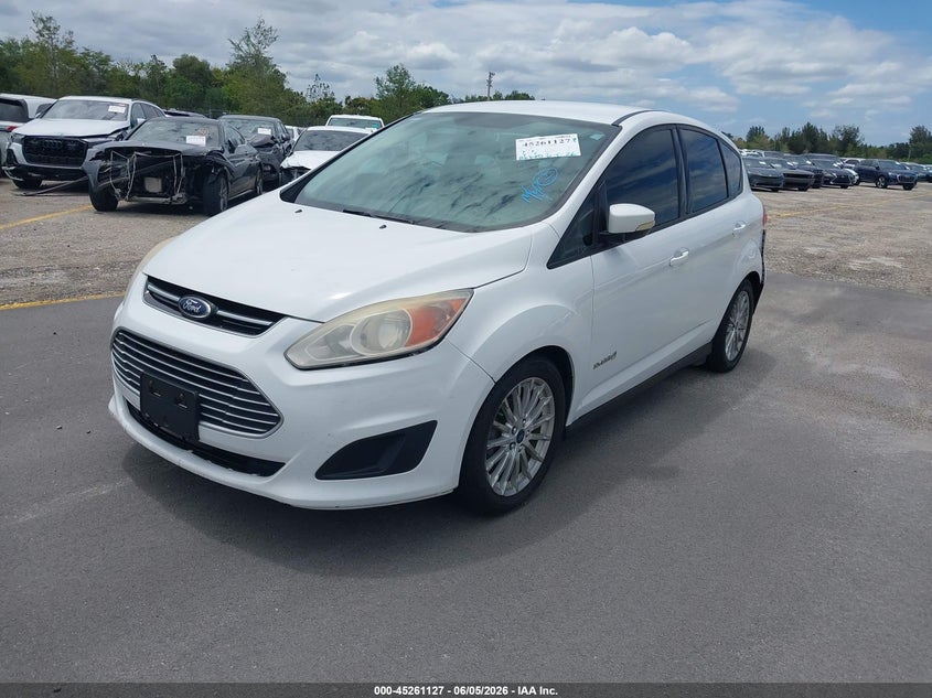 Vin: 1fadp5au1el502376, lot: 45758947, ford c-max hybrid se 20142