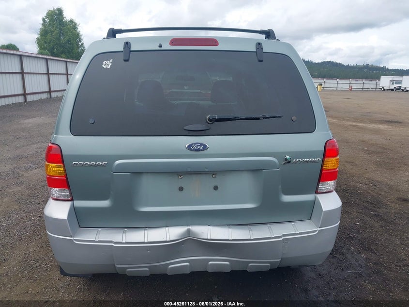 2006 Ford Escape Hybrid VIN: 1FMCU96H86KC27948 Lot: 45261128