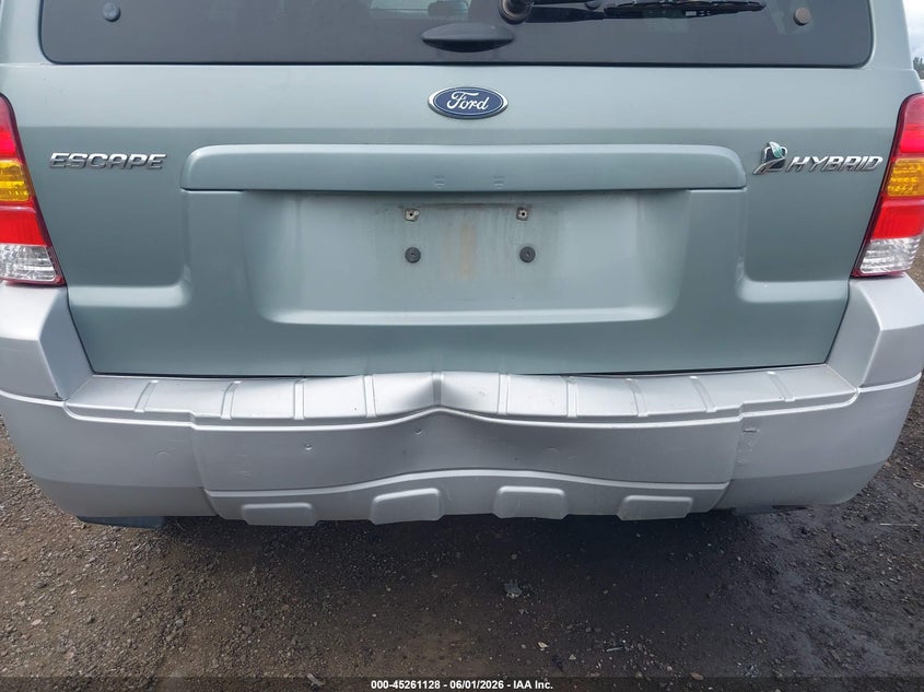 2006 Ford Escape Hybrid VIN: 1FMCU96H86KC27948 Lot: 45261128