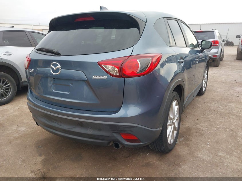 Vin: jm3ke2dy5f0502900, lot: 45758979, mazda cx-5 grand touring 20154