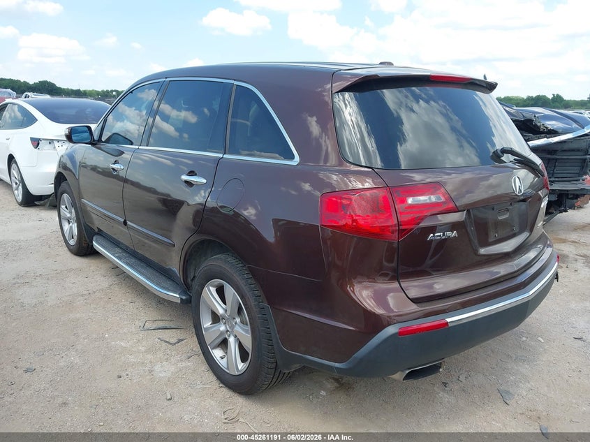 Vin: 2hnyd2h6xbh501238, lot: 45759010, acura mdx technology package 20113