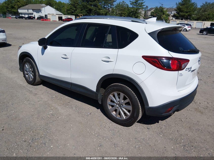 Vin: jm3ke4cy8g0758544, lot: 45759021, mazda cx-5 touring 20163