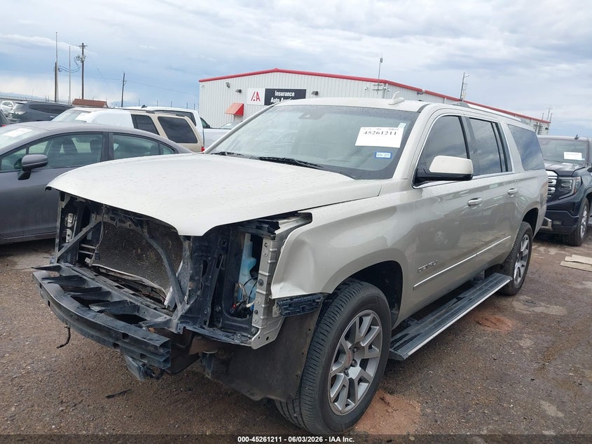 Vin: 1gks2jkj9fr724793, lot: 45759031, gmc yukon xl 1500 denali 20152