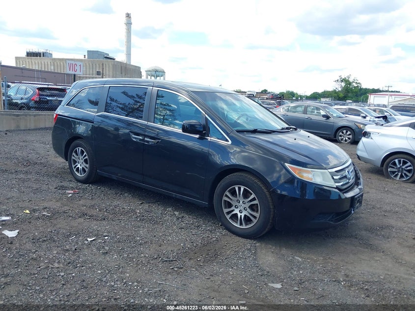 Vin: 5fnrl5h6xdb016461, lot: 45759043, honda odyssey ex-l 2013 img_1