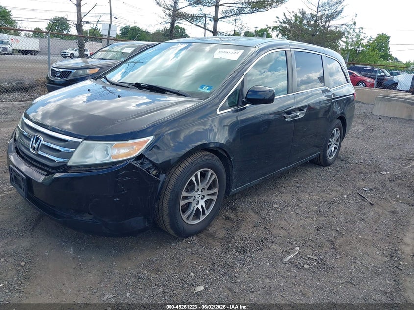 Vin: 5fnrl5h6xdb016461, lot: 45759043, honda odyssey ex-l 20132