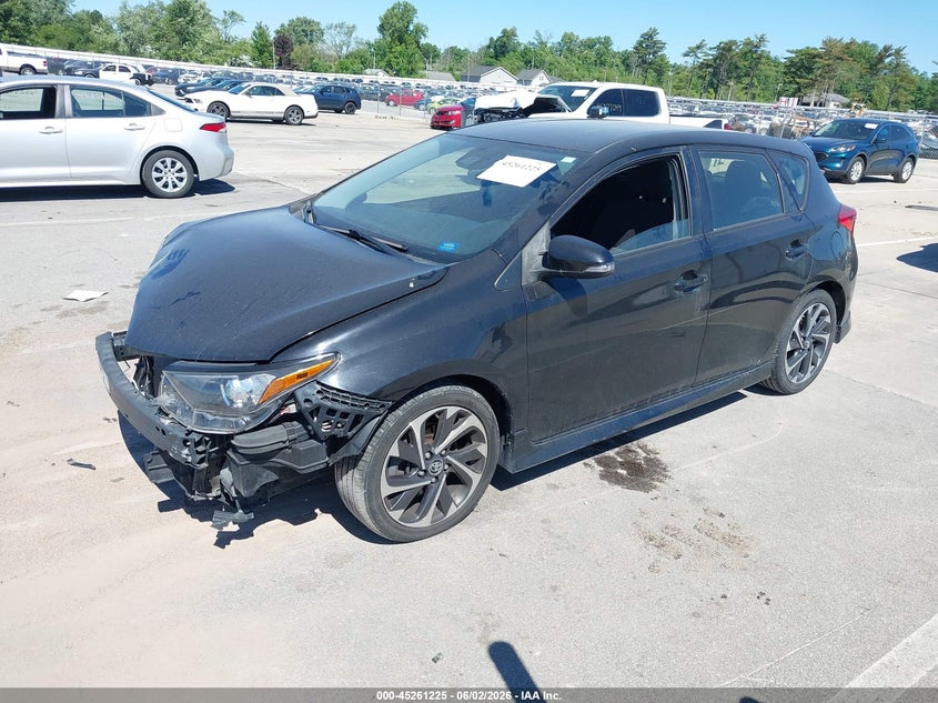 Vin: jtnkarje4jj561832, lot: 45759045, toyota corolla im 20182