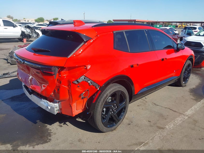 Vin: 3gn7dsrp9ss225051, lot: 45759060, chevrolet equinox ev rs 20254
