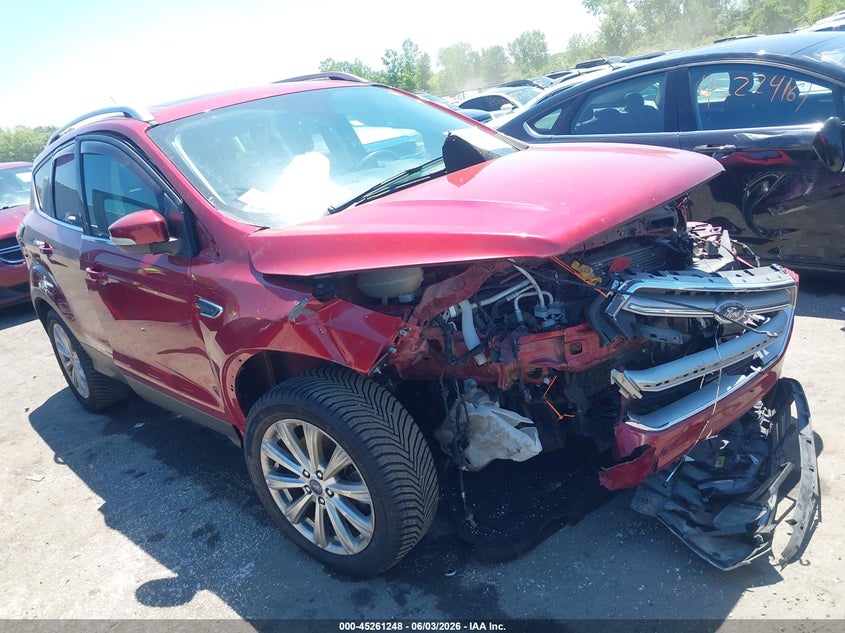 Vin: 1fmcu0j97huc45912, lot: 45759068, ford escape titanium 20171