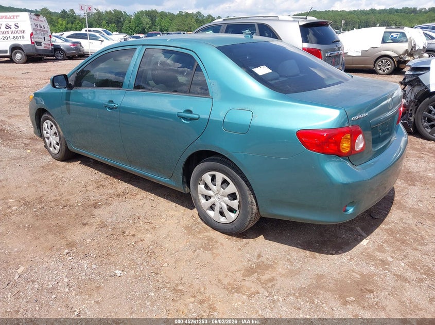Vin: jtdbu4ee3a9113110, lot: 45759073, toyota corolla le 20103