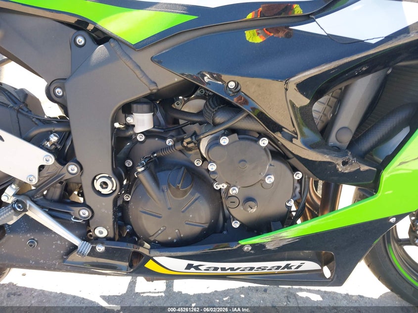 2025 Kawasaki Zx636 K VIN: JKBZXJK12SA010899 Lot: 45261262
