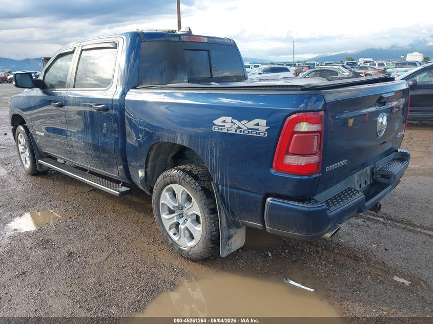 Vin: 1c6srfft7ln227431, lot: 45759084, ram 1500 big horn 20203