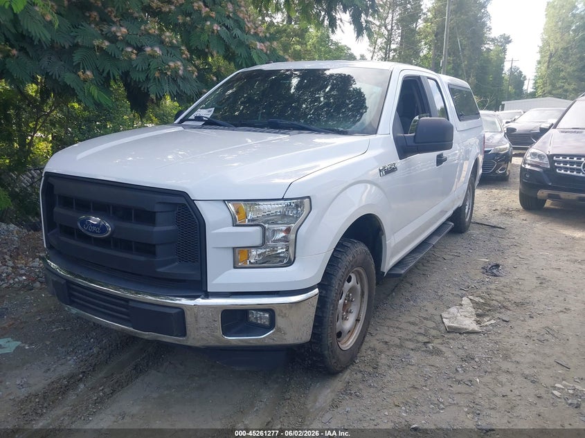 Vin: 1ftex1c80gfd58618, lot: 45759097, ford f-150 xl 20162