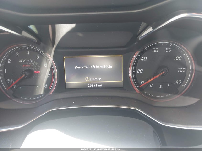 CHEVROLET TRAILBLAZER 2022 VIN KL79MUSL1NB121445
