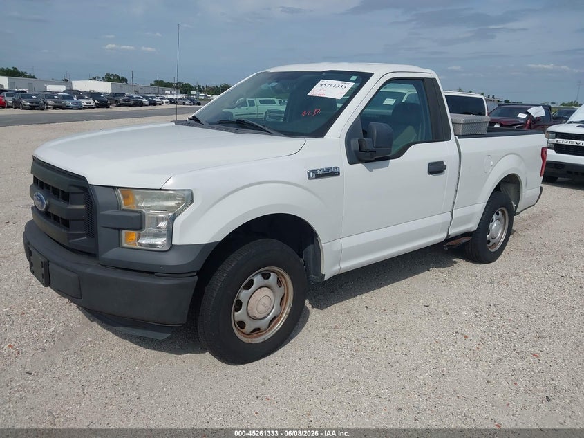 Vin: 1ftmf1c89gfa31312, lot: 45759153, ford f-150 xl 20162