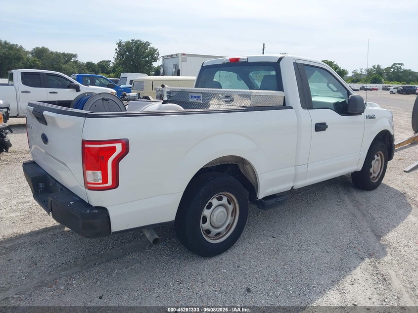 Vin: 1ftmf1c89gfa31312, lot: 45759153, ford f-150 xl 20164