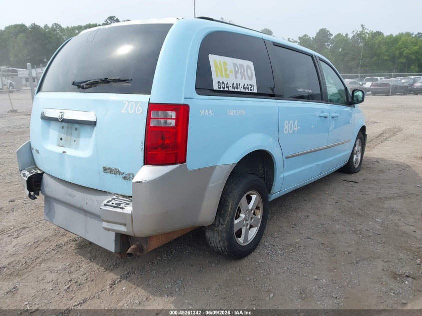Vin: 2d4rn5d13ar229596, lot: 45759162, dodge grand caravan sxt 20104