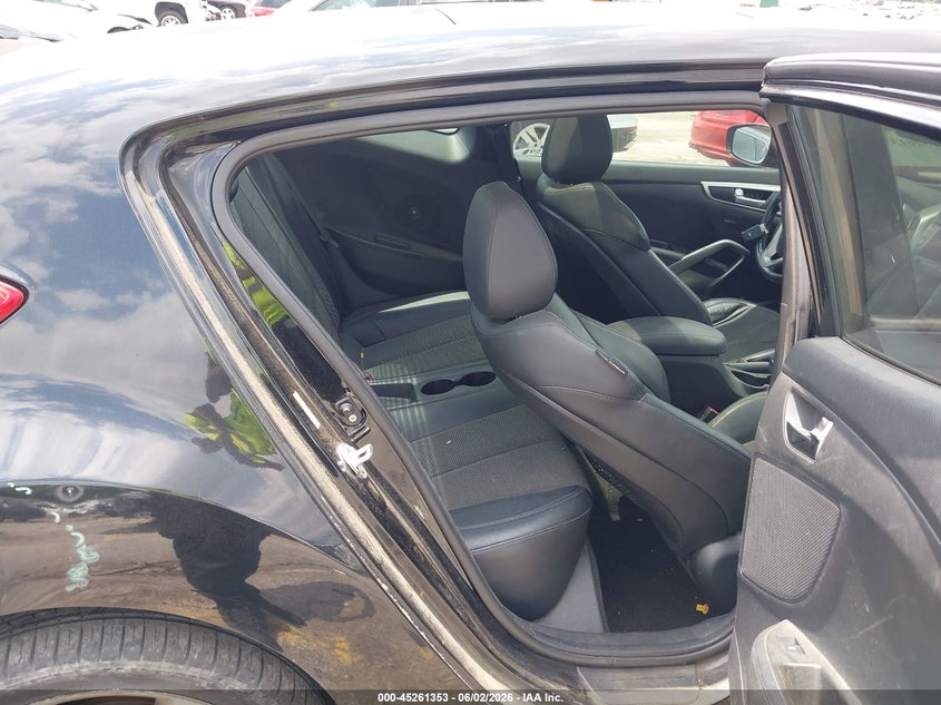 2012 Hyundai Veloster Base W/Black VIN: KMHTC6AD4CU052796 Lot: 45261353