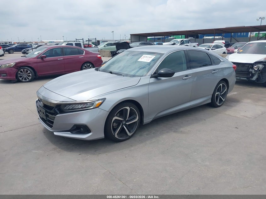 2021 Honda Accord Sport Special Edition 1HGCV1F43MA051704 photo 1