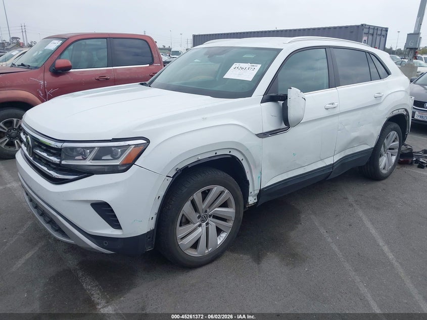 Vin: 1v2we2ca6pc200626, lot: 45759192, volkswagen atlas cross sport 3.6l v6 se w/technology 20232