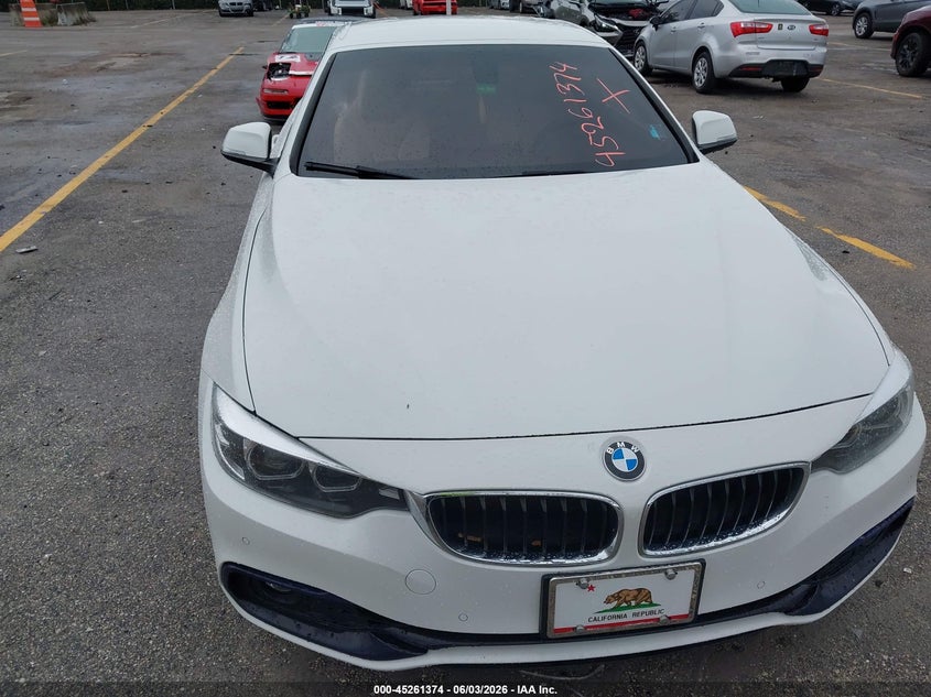 2018 BMW 430I VIN: WBA4Z1C51JEC71366 Lot: 45261374