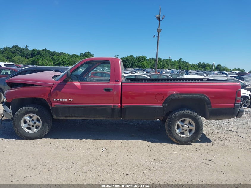 1999 Dodge Ram 1500 St VIN: 3B7HF16ZXXM579373 Lot: 45261405