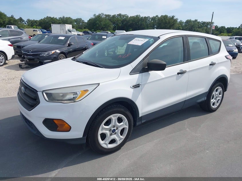 2017 Ford Escape S 1FMCU0F75HUB61708 photo 1