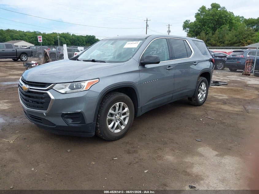 2021 Chevrolet Traverse Awd Ls 1GNEVFKW3MJ244051 photo 1