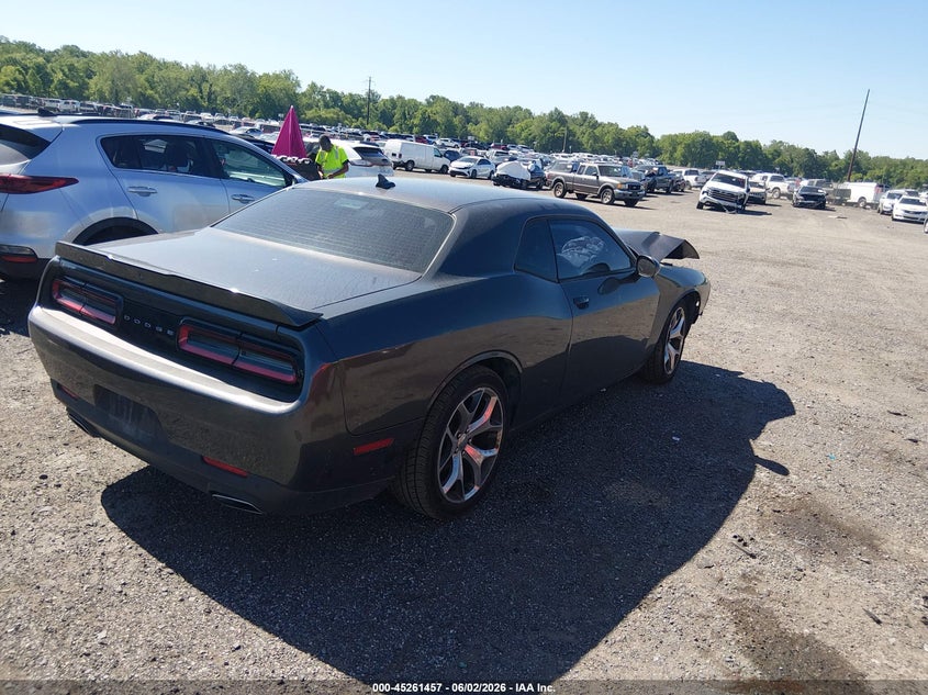 Vin: 2c3cdzbg4fh774583, lot: 45759277, dodge challenger sxt plus 20154