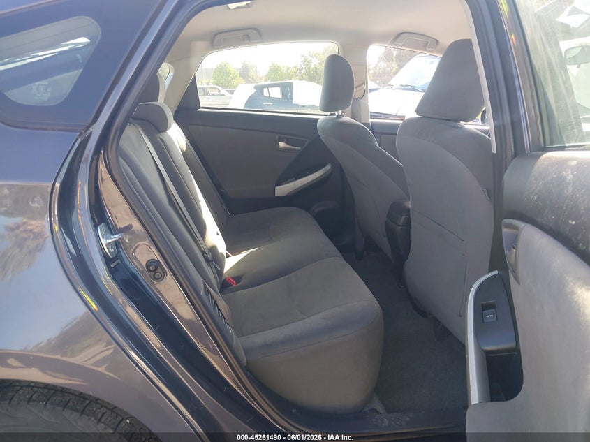 2012 Toyota Prius 1.8 Plug-In grey Lot 111045261490 Vin JTDKN3DP3C3025030