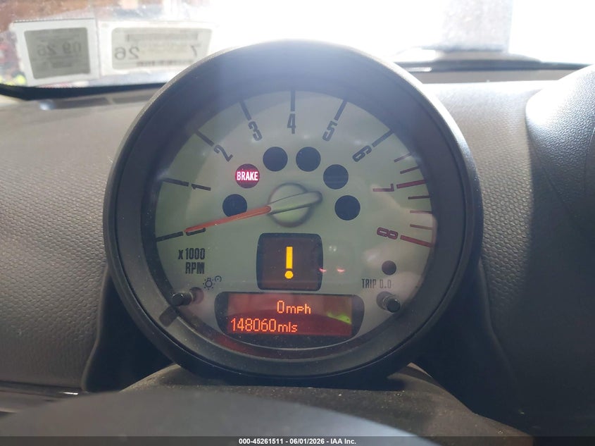 2013 Mini Countryman Cooper S VIN: WMWZC5C59DWM15739 Lot: 45261511