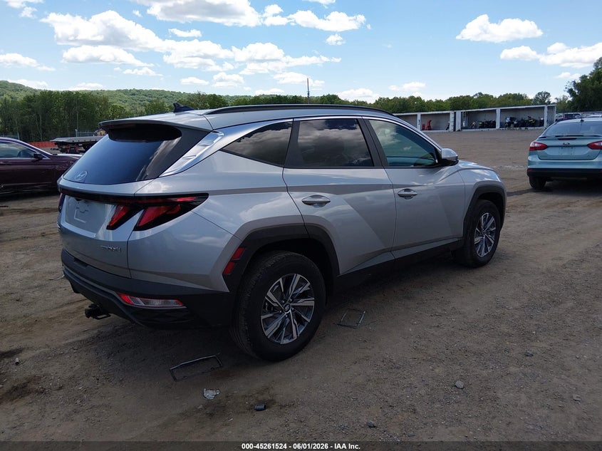 2024 HYUNDAI TUCSON HYBRID auction photo 4