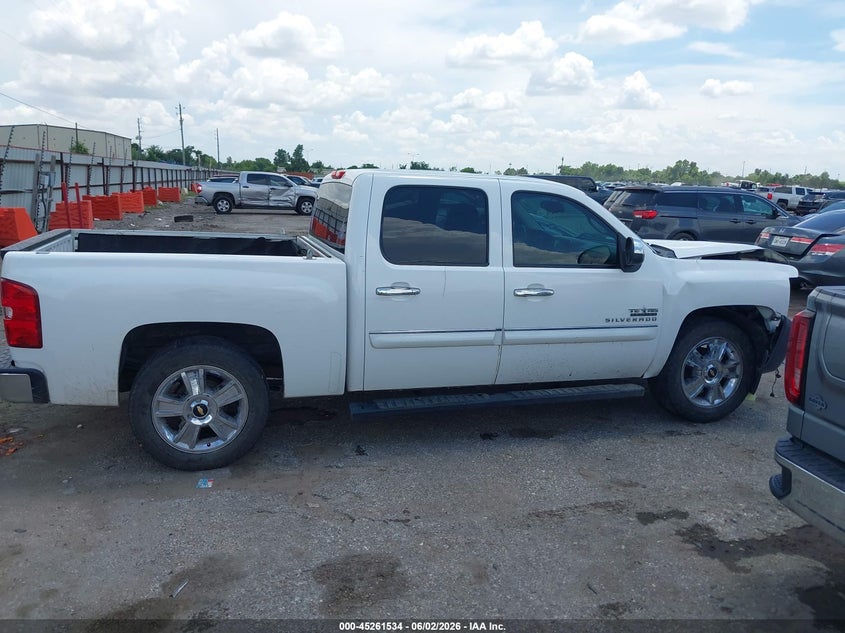 2012 Chevrolet Silverado 5.3 1500 Lt white Lot 111045261534 Vin 3GCPCSE01CG251216