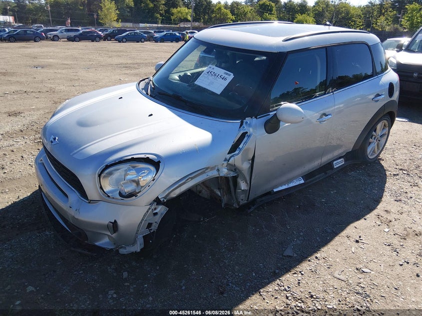 Vin: wmwzc3c54dwp24524, lot: 45759366, mini countryman cooper s 20132