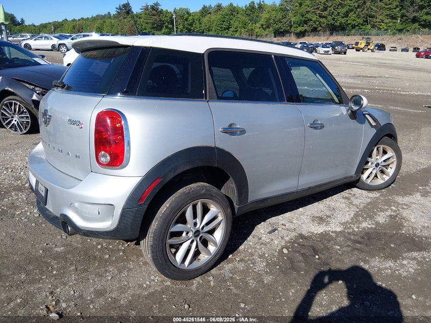 Vin: wmwzc3c54dwp24524, lot: 45759366, mini countryman cooper s 20134