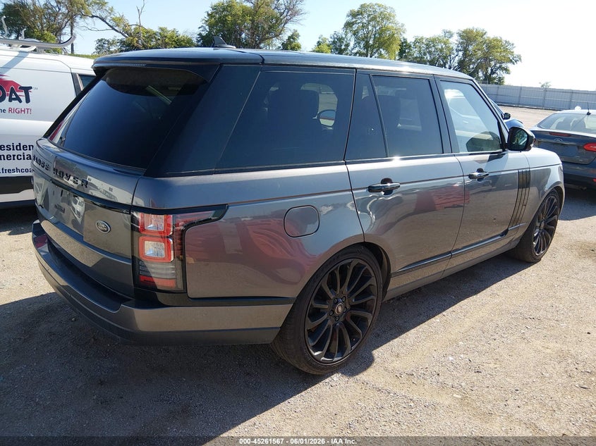 Vin: salgs2ef9ga253106, lot: 45759387, land rover range rover 5.0l v8 supercharged 20164