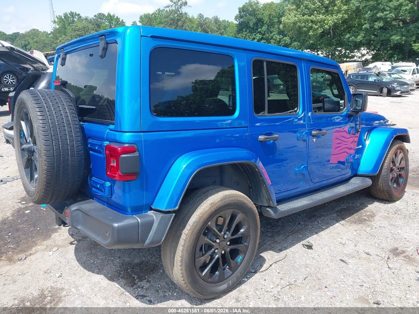 Vin: 1c4jjxp68nw218499, lot: 45759401, jeep wrangler 4xe unlimited sahara 4x4 20224