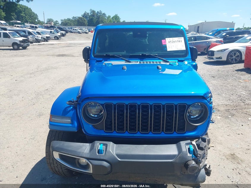 2022 Jeep Wrangler 4Xe Unlimited Sahara 4X4 VIN: 1C4JJXP68NW218499 Lot: 45261581