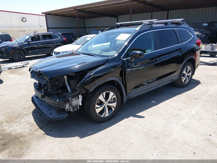 Vin: 4s4wmafd1m3401636, lot: 45759414, subaru ascent premium 20212