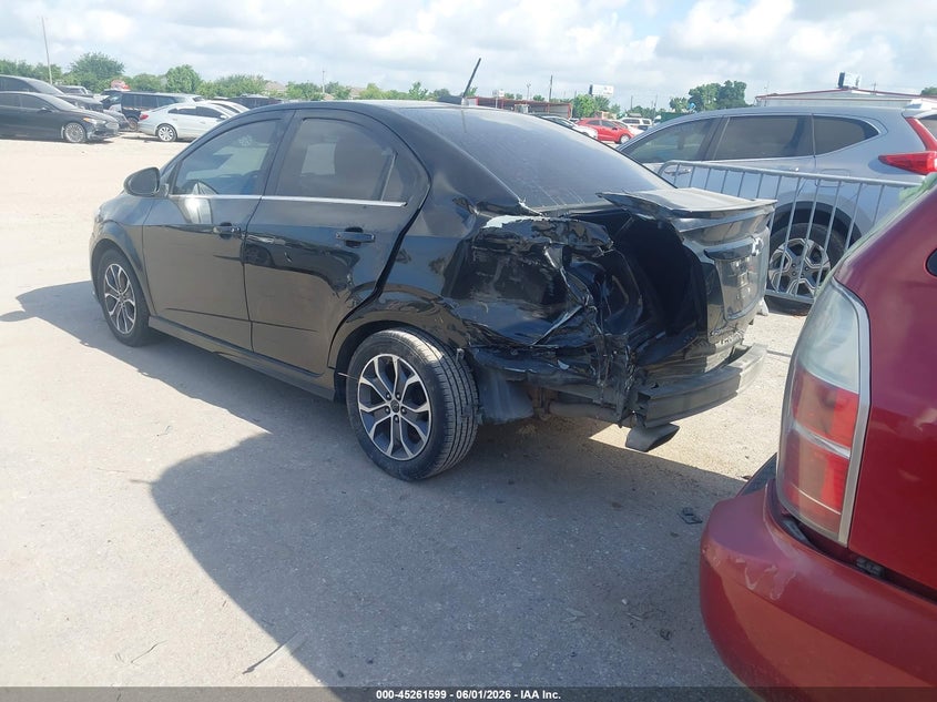 Vin: 1g1jd5sb0l4134114, lot: 45759419, chevrolet sonic fwd  lt 20203
